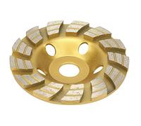 SJHFKDK Disco Desbaste Hormigon, Muela de Copa 125 * 22.2mm Segmento Diamante Vaso de molienda Copa Rueda de Corte Disco for Mármol hormigón Herramienta Rotatoria de Granito ginding de Ruedas Máquina