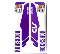 SJHFKDK Pegatinas Bicicleta, Pegatinas Bici 2 PCS Pegatinas de Marco de Bicicleta de montaña Reflectantes de la Bicicleta(Purple)