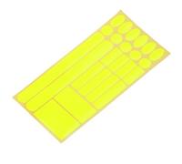 SJHFKDK Pegatinas Bicicleta, Pegatinas Bici 2pc Bicycle Frame Stickers Cadena de Bicicletas Cinta Protetor MTB Ciclismo Protector Paster Resistente a los arañazos(Fluorescence Yellow)