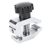 SJJ - 01 Abrazadera de mandíbula de acero inoxidable, accesorio micrométrico de abrazadera de medidor de tensión de empuje, carga máxima de 500 N con alta dureza, accesorio de