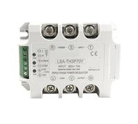 SJJBVPYX Módulo regulador de Voltaje CA trifásico de 50 A a 90 A con disipador de Calor y regulador de Potencia del Ventilador, relé de Estado sólido con tiristor y atenuación.(90A (20KW))