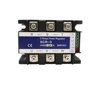 SJJBVPYX Regulador de Voltaje trifásico SCR-100A de 380 V CA, módulo Controlador de Potencia, 0-10 V, 4-20 mA, 1-5 V, potenciómetro