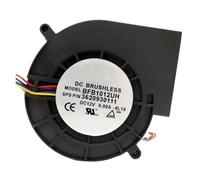 SJJBVPYX Ventilador de refrigeración BFB1012UH DC 12V 6A 9,7cm 9733 97X97X33MM 2/3/4-Wire(4-Wire)
