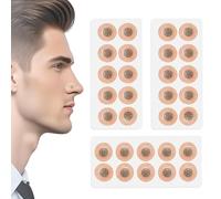 SJJZLZL pegatinas nasales magnéticas + instrucciones + 30 tabletas, pegatinas nasales para dormir tranquilamente, dispositivos antironquidos, alivio máximo de la congestión nasal [ejercicio y sueño]