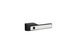 SJLOYNWQ Cerradura de puerta aleación zinc con cerradura silenciosa y manija for dormitorio(60A1 White)