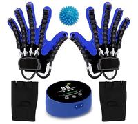 SJMDMZD Guante Robótico de Mano para Terapia, Ejercitador Pasivo de Dedos para Recuperación de Ictus y Recuperación Motriz, Dispositivos de Fortalecimiento de Manos A S