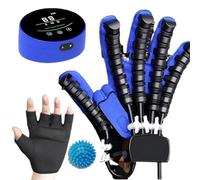 SJMDMZD Guantes de Tratamiento de Rehabilitación,Equipo Recuperación Mano,Guantes Robóticos de Rehabilitación,para Pacientes con Parálisis Cerebral,Artritis,Accidente Cerebrova(Size:XL,Color:Derecha)