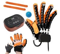 SJMDMZD Guantes Robót de Rehabilitacion Mano, Aparato de Rehab de Manos para Hemipléjicos Artrosis, Entrenador de Rehabilitación de Dedos para Pacientes Disfunción de Mano Rechargeable Right M