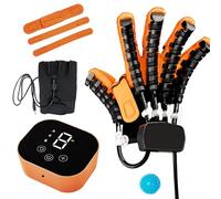 SJMDMZD Guantes Robóticos de Rehabilitación de Manos, Órtesis para Dedos de Hemiplejia, Entrenador de Rehabilitación de Dedos para Recuperación de Disfunción de Artritis Right L