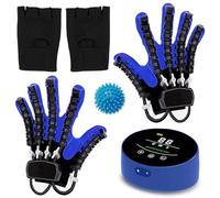 SJMDMZD Guantes Roboticos Rehabilitación Ictus Manos Izquierda y Derecha, Guante Terapeutico para Rehabilitación de Manos y Dedos, Entrenador de rehabilitación para Hemiplejía B S