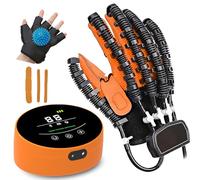 SJMDMZD Hand Function Rehabilitation Robot Gloves Dispositivo de Rehabilitación Equipo de Entrenamiento de Férula de Ejercicio Dedos Ortesis para HemipléJicos Ictus A Right M