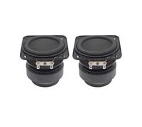 sjniosn 2 Altavoces de 2 Pulgadas, 4 ohmios, 12 W, Rango Completo, Doble magnético, for Cine en casa, de Largo Recorrido, Bluetooth, for Coche.