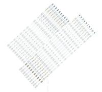 sjniosn 20 piezas X retroiluminación LED compatible con TV de 60 pulgadas UA60JS7200 V5DR_600SCA-R0 V5DR_600SCB-R0 BN96-38483A 38484A UE60JU6800 UE60JU6870