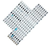 sjniosn Tira de LED for iluminación trasera de 14 Uds. De 42 pulgadas compatible con SVS42F D2GE-420SCA BN96-25306A UE42F5500 UE42F5000