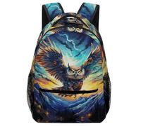 SJOAOAA Mochila ligera Comfort-First Animal Cool Owl Design Mochilas Daypack Bookbag School Bag Travel Laptop Bags Style-378, Estilo-4, One Size, Mochilas daypack