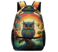 SJOAOAA Mochila ligera Comfort-First Animal Cool Owl Design Mochilas Daypack Bookbag School Bag Travel Laptop Bags Style-378, Estilo-9, One Size, Mochilas daypack