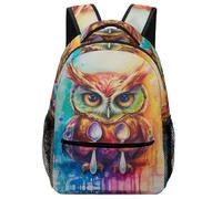 SJOAOAA Mochila ligera Comfort-First Animal Cool Owl Design Mochilas Daypack Bookbag School Bag Travel Laptop Bags Style-378, Estilo-7, One Size, Mochilas daypack