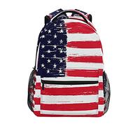SJOAOAA Mochila ligera con diseño de animales del bosque, zorro, árbol verde, libro universitario, senderismo, camping, mochila de día, mochila escolar, bolsa de viaje, bolsa para laptop, estilo 4147