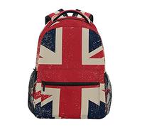 SJOAOAA Mochila ligera con diseño de animales del bosque, zorro, árbol verde, libro universitario, senderismo, camping, mochila de día, mochila escolar, bolsa de viaje, bolsa para laptop, estilo 4147