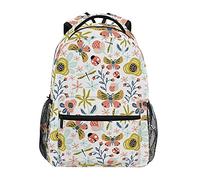 SJOAOAA Mochila ligera con diseño de pato, para natación, libro universitario, senderismo, camping, mochila de día, mochila escolar, viajes, portátil, estilo 4302, Multi2, One Size, Mochilas daypack