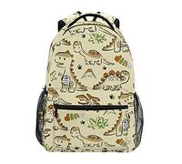 SJOAOAA Mochila ligera con diseño de pato, para natación, libro universitario, senderismo, camping, mochila de día, mochila escolar, viajes, portátil, estilo 4302, Multi7, One Size, Mochilas daypack