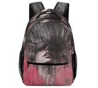 SJOAOAA Mochila ligera con retratos creativos, con imágenes artísticas, mochila de día, mochila escolar, bolsa de viaje, bolsas para laptop, estilo 250, Estilo-9, One Size, Mochilas daypack