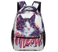 SJOAOAA Mochila ligera con retratos creativos, con imágenes artísticas, mochila de día, mochila escolar, bolsa de viaje, bolsas para laptop, estilo 250, Estilo-7, One Size, Mochilas daypack