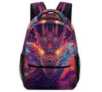 SJOAOAA Mochila ligera duradera para celebrar las vacaciones, diseño de Papá Noel, mochila de día, mochila escolar, bolsa de viaje, bolsas para laptop, estilo 3851, Estilo-8, One Size, Mochilas