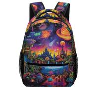 SJOAOAA Mochila ligera Study EssentialWorld Beautiful Scenery Mochilas Daypack Bookbag School Bag Travel Laptop Bags Style-567, Estilo-9, One Size, Mochilas daypack