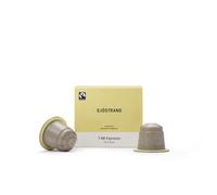 Sjöstrand Coffee Concept 7 AM Espresso - Cápsulas de café orgánico, compatibles con Nespresso, 10 cápsulas, compostables, Comercio Justo.