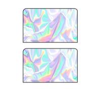 SJPJDGFC para Benz C-Klasse T-Modell S205 2014-2023 Parasol Coche Magnético, Cortinillas Ventanilla Lateral Cristal de Hielo Láser, Protección Solar,2pcs(Front Window)