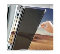 SJPJDGFC Parasol Coche para Benz W205 2014-2019, 58x125cm Protector Solar Retráctil Coche, Cortina Enrollable de Aislamiento Térmico con Ventosas