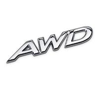 SJSHOPS Emblemas de Coche para 2.5 AWD,Coche Emblema Adhesivo Coche Insignia Pegatinas Coche 3D,Coche Emblema Insignia Logo Accesorios Coche Emblema Insignia,B