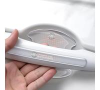 SJSHOPS Pegatinas para Manijas de Puertas de Coche para MG 3 5 6 7 EZS EHS One 3SW MG4,Protector Adhesivo para Manillas,Película Protectora para Automóvil