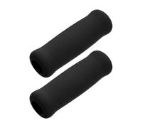 SJSJJAH 2 Piezas de esponjas for Ayuda for Caminar, Funda for Mango de muleta, Agarre for bastón, Almohadillas de Agarre, envolturas Antideslizantes, agarres de Repuesto for bastón(Black)