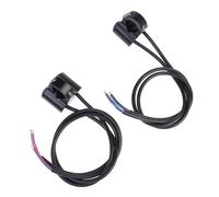 SJSJJAH Interruptor de Control de Manillar de Motocicleta, aleación de Aluminio, 12V, Control de Doble botón, Interruptor de Altavoz Intermitente for Faro, 2 Opciones(A2)