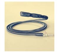 SJSJJAH Resorte de dragado de 1,5 m/3 m/5 m, taladro eléctrico, limpiador de desagües, extensión de tubería de alcantarillado, draga, resorte de limpieza con conector(1.5m Length Spring)