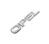 SJSMZX Coche Emblema para Opel Corsa 2014-2019, Trasero Emblema Logotipo Trasero Insignia Adhesivo Stickers Decal Logo Pegatinas de Letras ABS Decoración Accesorios,Opel