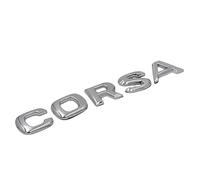 SJSMZX Coche Emblema para Opel Corsa 2019-2023, Trasero Emblema Logotipo Trasero Insignia Adhesivo Stickers Decal Logo Pegatinas de Letras ABS Decoración Accesorios,Corsa