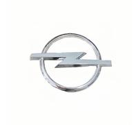 SJSMZX Coche Emblema para Opel Zafira 2005-2010, Delantero Rejilla Insignia Adhesivo Stickers Decal Logo Pegatinas de Letras ABS Decoración Accesorios,8.3 * 6.0cm