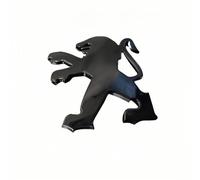 SJSMZX Coche Emblema para Peugeot Rifter 2018-2023, Insignia Adhesivo Stickers Decal Logo Pegatinas de Letras ABS Calcomanía Decoración Accesorios,9 * 9.5 * 6.5CM-Black