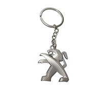 SJSMZX Coche Llaveros para Peugeot 206 2009-2013, Llavero de Coche Aleación Llavero Reemplazo de Llavero de Coche para Hombres y Mujeres Coche Accesorios,B