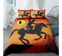 SJSXWQN Funda Nordica Cama 150 Caballero Edredon Cama 150 para Niños Adultos con Cremallera Suave Transpirable Microfibra Fundas Nordicas 240x220 cm + 2 Fundas de Almohada 50x80 cm