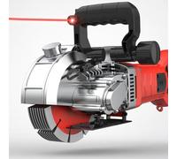 SJUN Cortadora De Azulejos,5800W Maquina De Corte De Azulejos De Agua，Cuchillas De 5 Capas, Adecuadas Para Cortar Mármol, Paredes, Mampostería 6500r/min