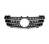 SJUYHNHN Parrilla Delantera de Coche para Mercedes Benz ML Class W164 2005 2006 2007 2008, Car Styling Parrilla Central Car capó Central Delantero Parrilla,Black
