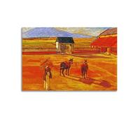 SJWINER Diego Rivera - Póster de pintura de La Era con diseño estético para sala de estar, dormitorio, 40 x 60 cm, estilo sin marco