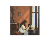 SJWINER Edward Hopper's Work The Son of A Woman by The Painter - Póster estético para sala de estar, dormitorio, 60 x 60 cm, estilo sin marco