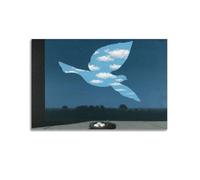 SJWINER Rene Magritte ArtWork - Póster con impresión de René Magritte, cubierta estética, póster para sala de estar, dormitorio, 30 x 45 cm, estilo sin marco