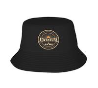 SJXIZEH Gorra de béisbol para Hombre Custom Adventure Outdoor Wilderness Explorer Camping Bucket Hat Women Men Beach Sun Summer Camping Fishing Cap Gift