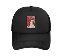SJXIZEH Gorras de béisbol de Cuatro Estaciones para Hombres y Mujeres Gorra de Anime Food Wars Gorra Femenina para Mujer Gorra de béisbol